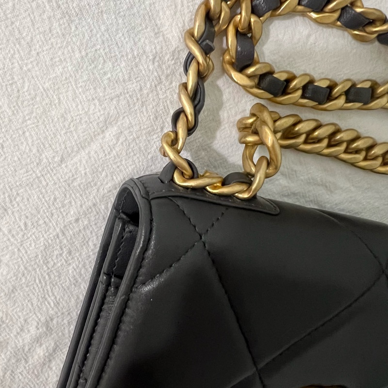 ෆ Chanel 19 woc 灰色-12