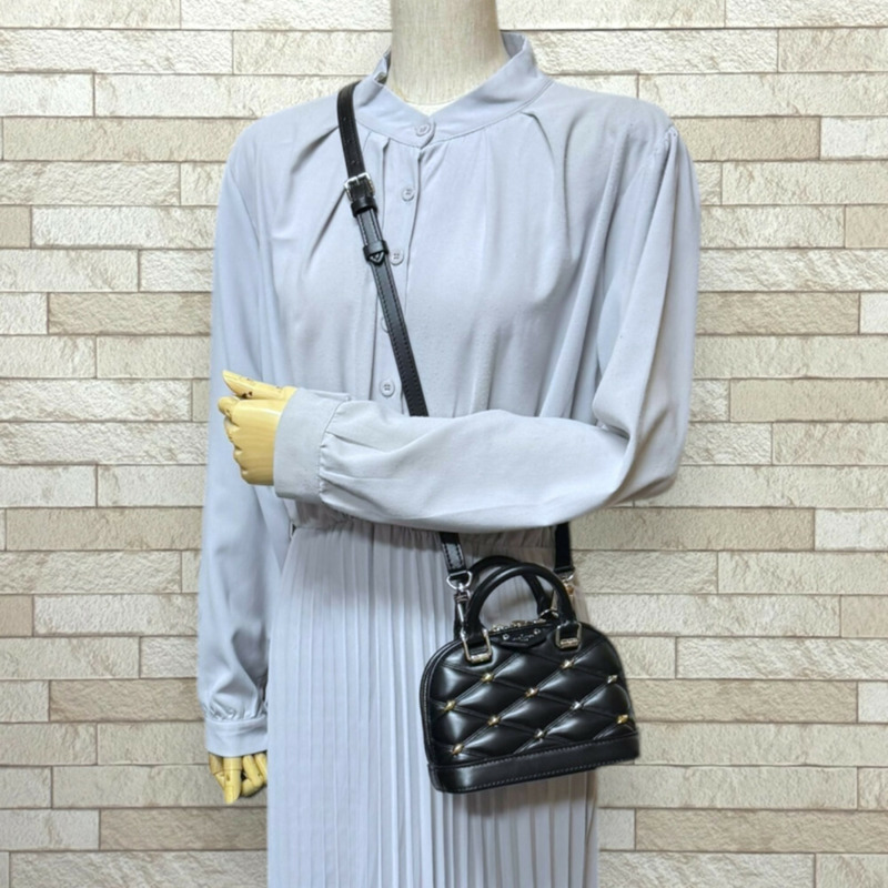 路易威登 Nano Alma Maltage 單肩包 M83019 黑色 女士 LOUIS VUITTON-1