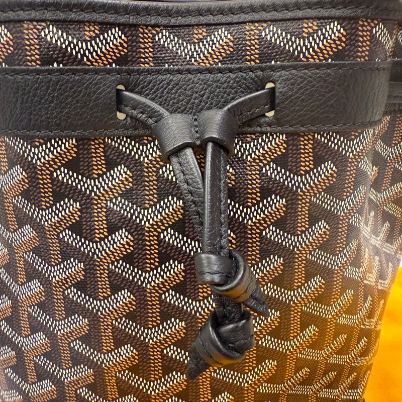 Goyard petit flot bucket 黑色 水桶袋-7