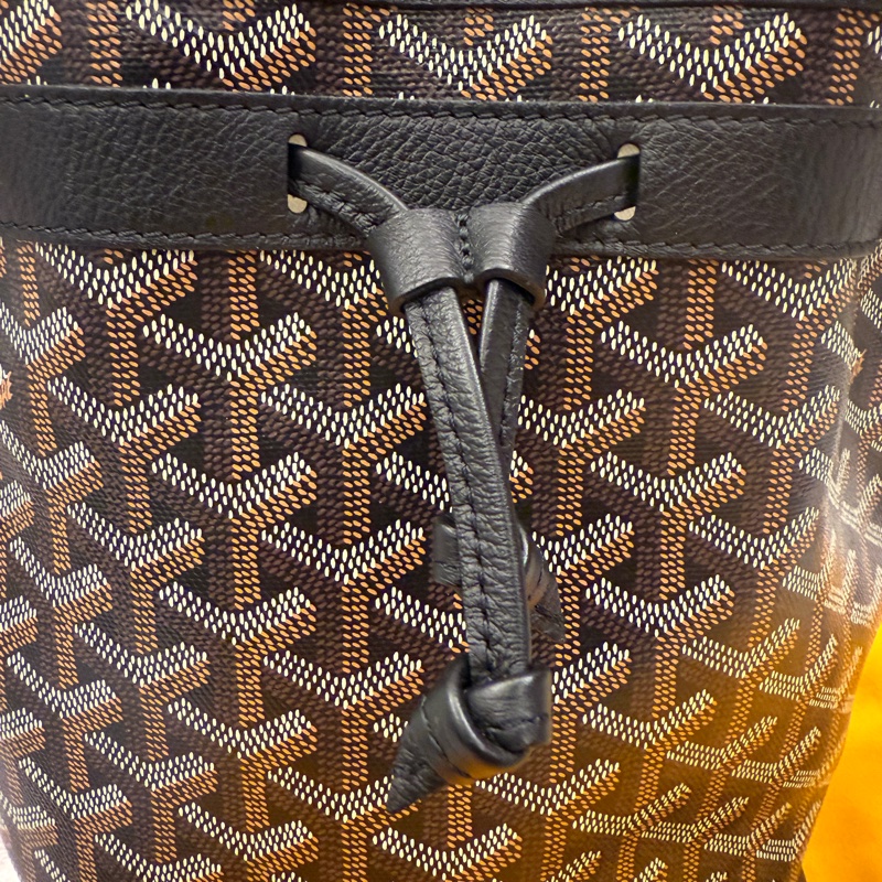 Goyard petit flot bucket 黑色 水桶袋-8
