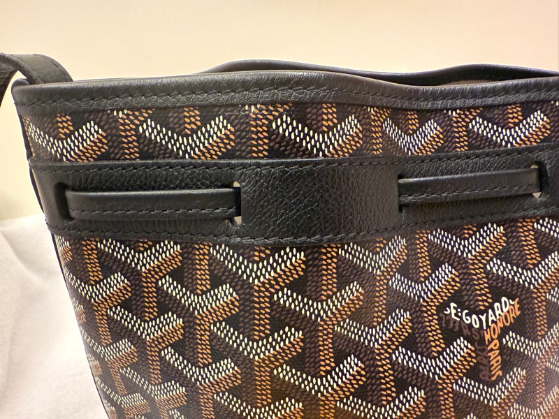 Goyard petit flot bucket 黑色 水桶袋-15