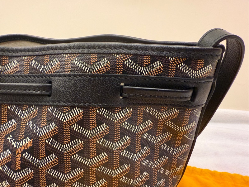 Goyard petit flot bucket 黑色 水桶袋-16