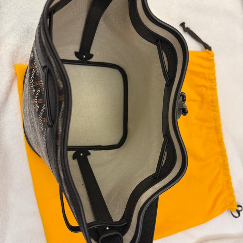 Goyard petit flot bucket 黑色 水桶袋-23