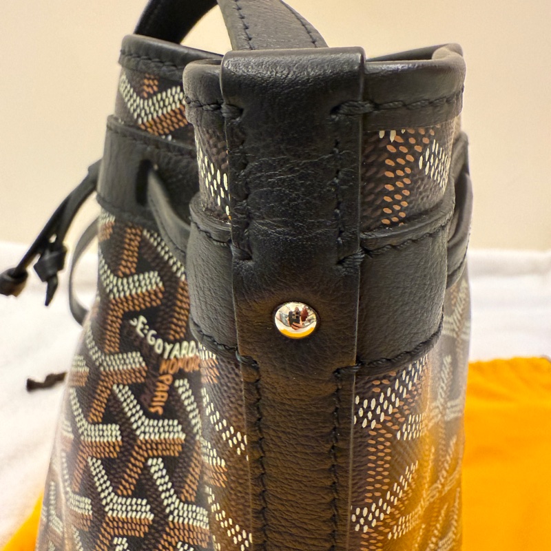 Goyard petit flot bucket 黑色 水桶袋-29