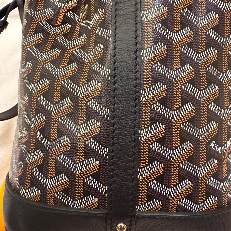 Goyard petit flot bucket 黑色 水桶袋-32