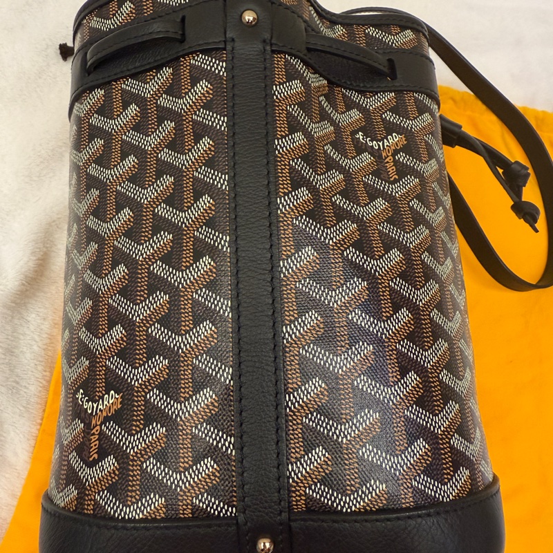 Goyard petit flot bucket 黑色 水桶袋-33