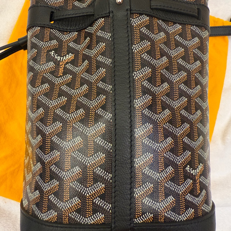 Goyard petit flot bucket 黑色 水桶袋-34