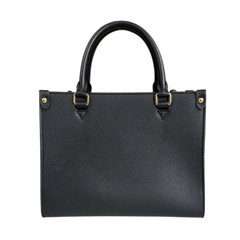 Louis Vuitton Lock & Go 肩背包,粒面小牛皮材質,M22311,黑色,女款。-2