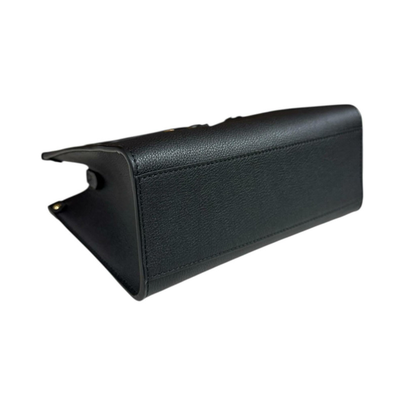 Louis Vuitton Lock & Go 肩背包,粒面小牛皮材質,M22311,黑色,女款。-4