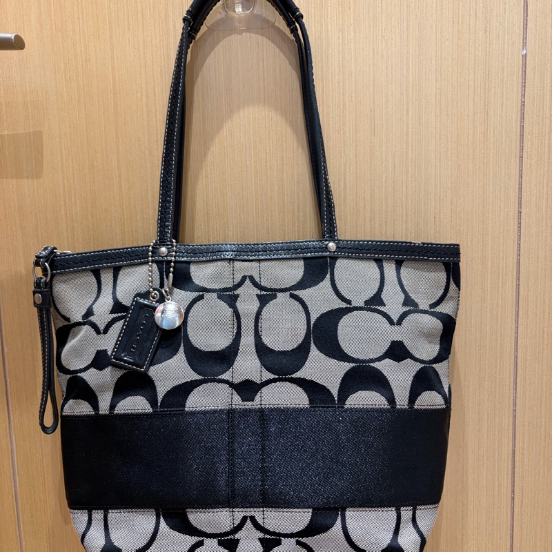 Coach Signature Tote Bag-0