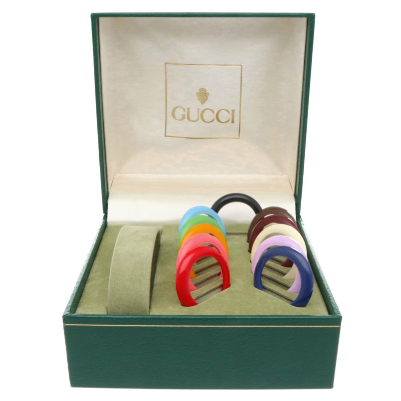 Gucci GP 11/12.2 石英女錶，附可更換錶圈，共有 11 種顏色可選-6