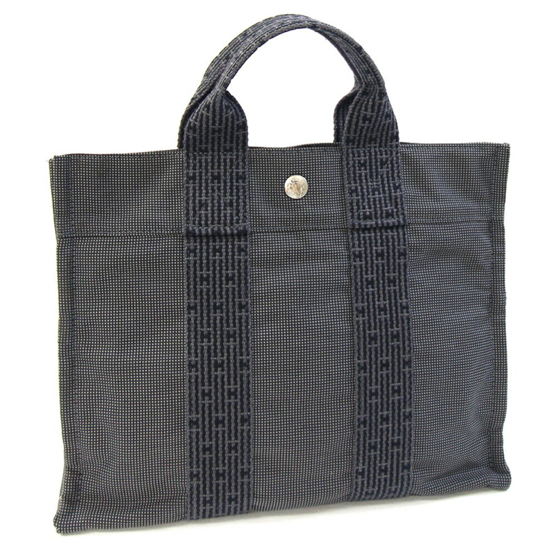 愛馬仕 Air Line Tote PM 手提包，灰色帆布，迷你款，男女通用，愛馬仕-0