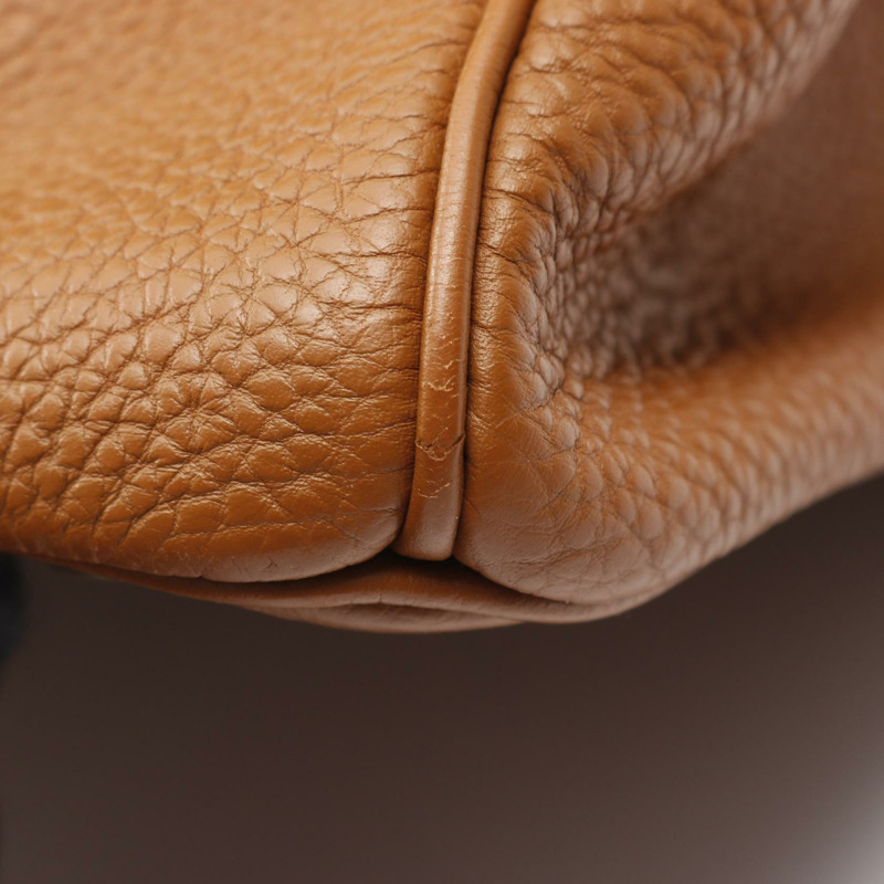 愛馬仕 Birkin 35 手提包，Togo 皮革，棕色，金色，二手，女士，GHW H-6