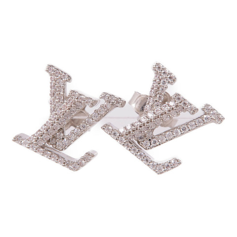 LOUIS VUITTON 金屬LV Iconic Earrings耳環
