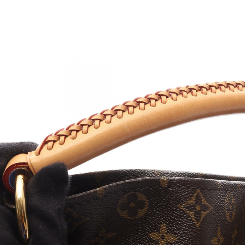 路易威登 Artsy MM 肩背包 M40249 Monogram 皮革棕色二手女士-6