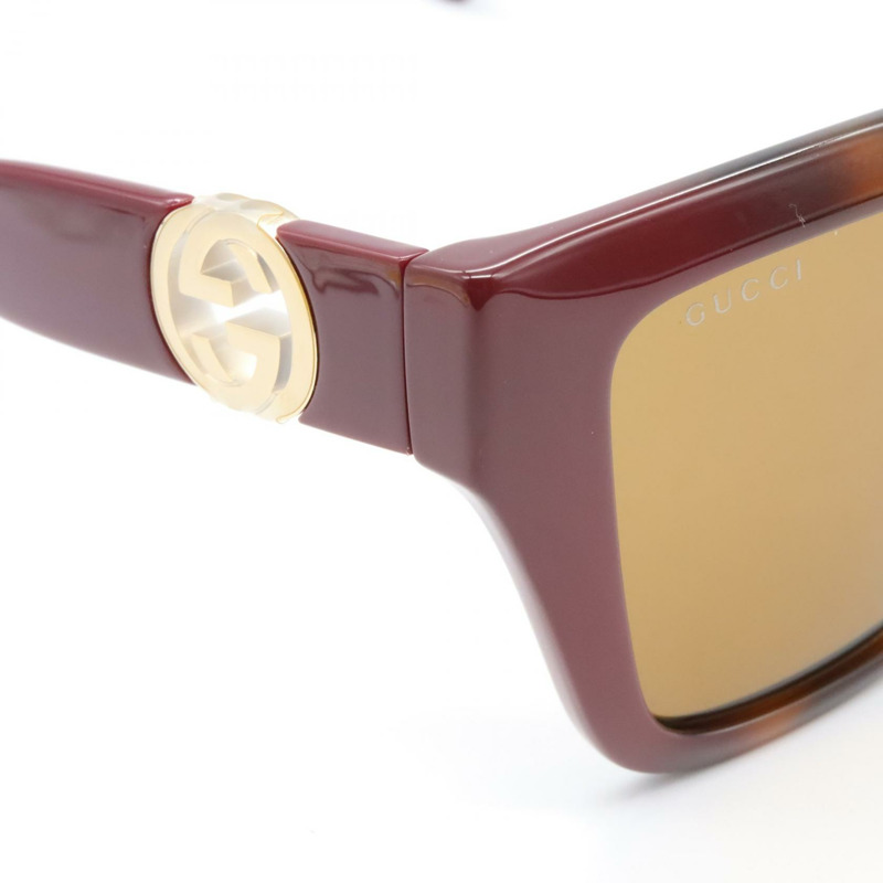 GUCCI 太陽眼鏡 GG1023S-009 塑膠棕色 全新 男女通用-6