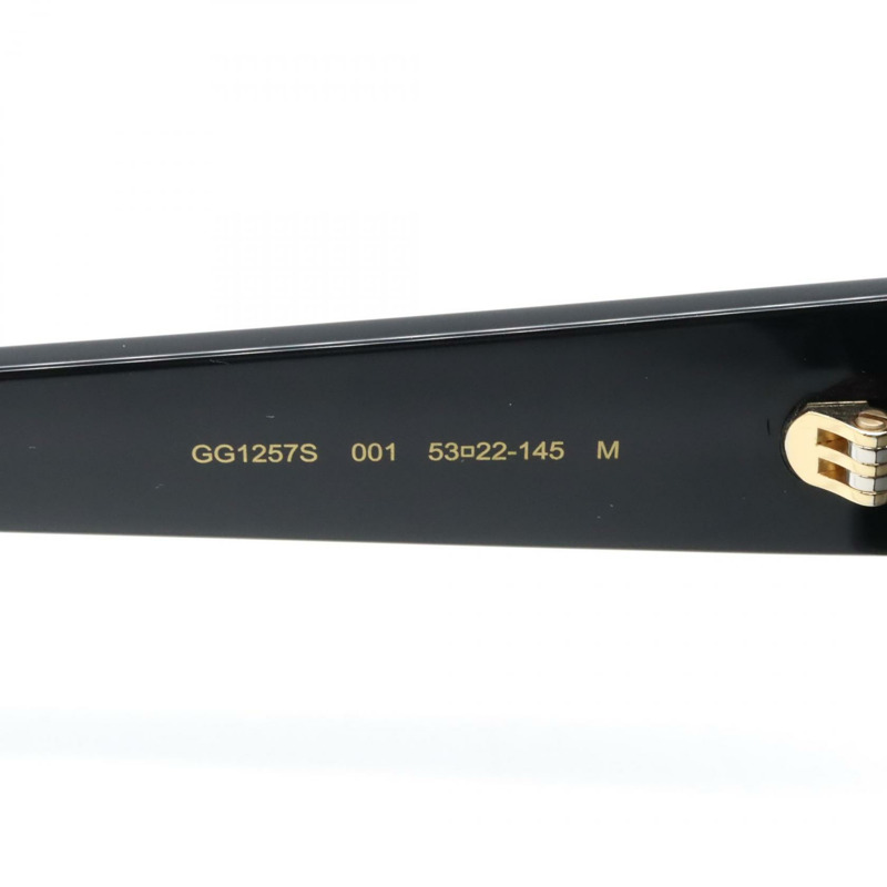 GUCCI 太陽眼鏡 GG1257S-001 塑膠黑色 全新 男女通用-4