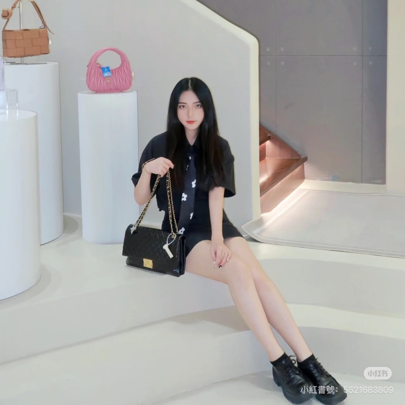 CHANEL 香奈兒 黑金 cf coco 鍊條包 斜背包 肩背包 側背包-4