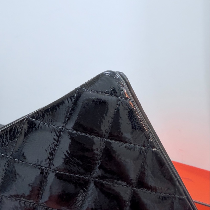 CHANEL 香奈兒 黑金 cf coco 鍊條包 斜背包 肩背包 側背包-11