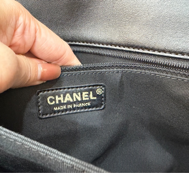 CHANEL 香奈兒 黑金 cf coco 鍊條包 斜背包 肩背包 側背包-20