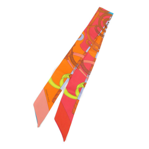 HERMES 絲質Twilly絲巾