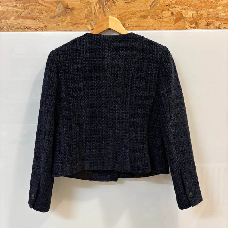 【美收精品】CHANEL 深藍員工服外套 4-468-1