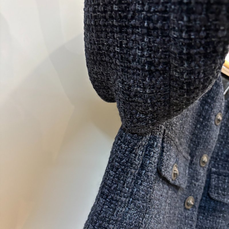 【美收精品】CHANEL 深藍員工服外套 4-468-2