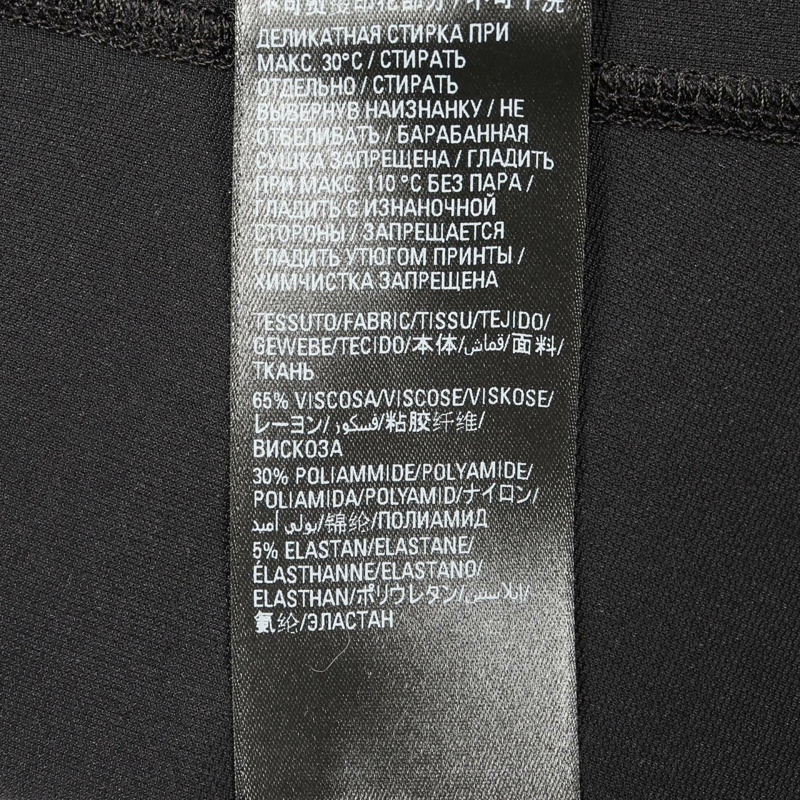 BALENCIAGA × Adidas 背心 712288 人造絲尼龍 黑色 #38 二手女款-3