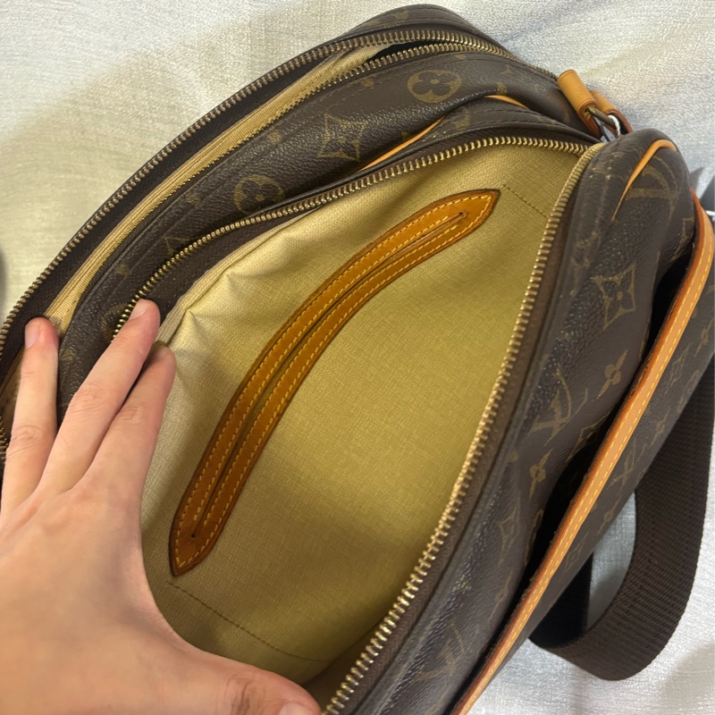 LV 老花記者包 斜挎包-15