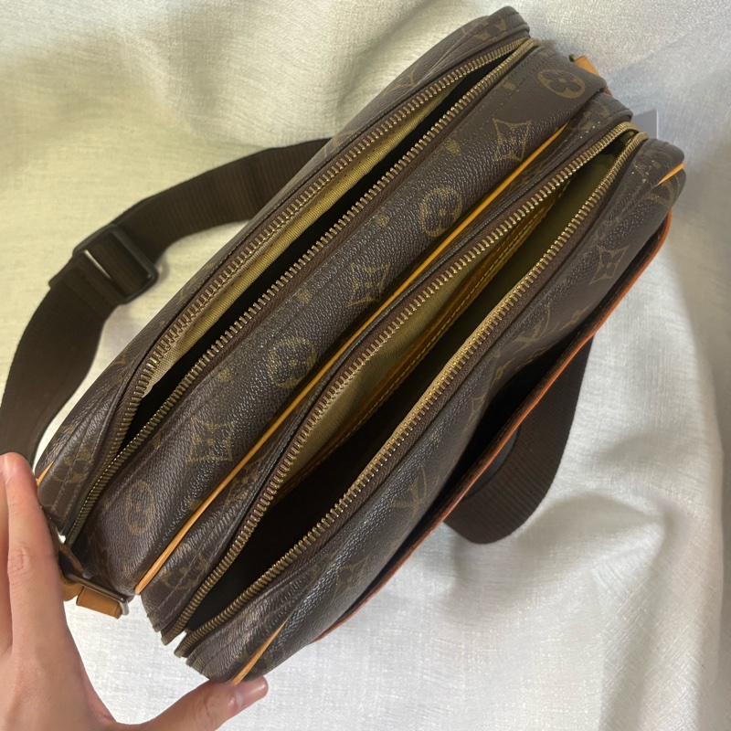 LV 老花記者包 斜挎包-16