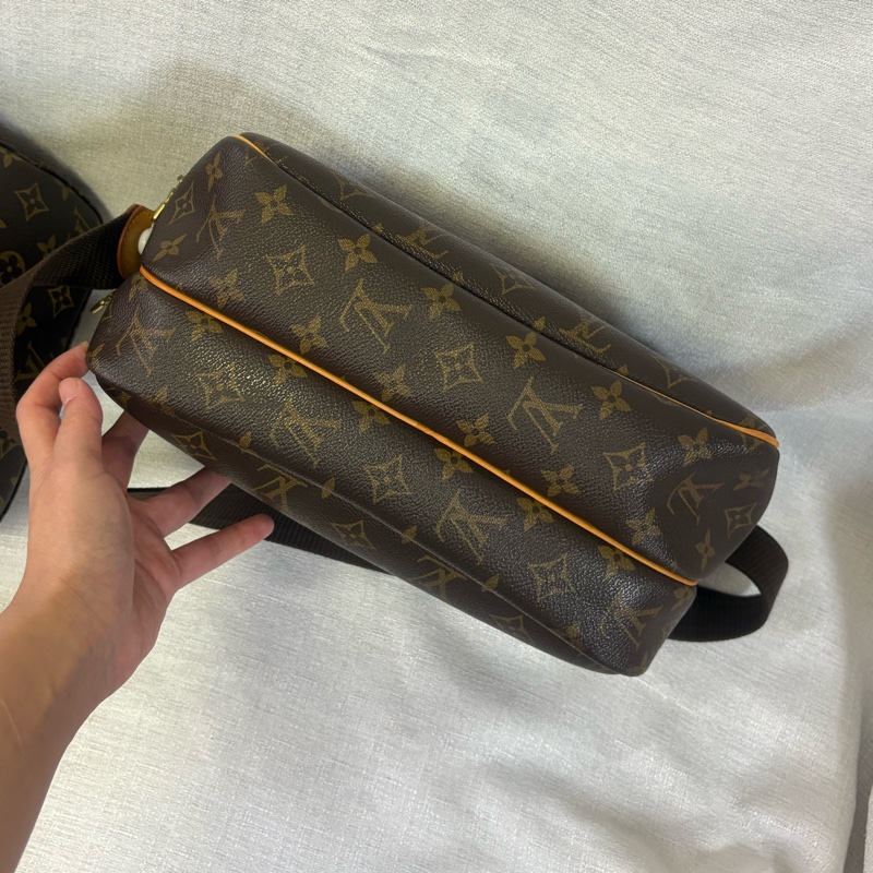 LV 老花記者包 斜挎包-18