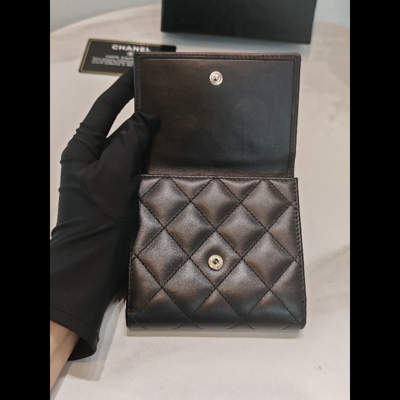 Chanel cambo short wallet-15