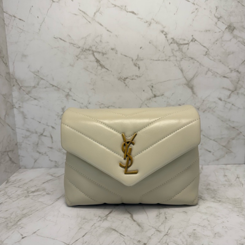 YSL  白金翻蓋小方胖-0