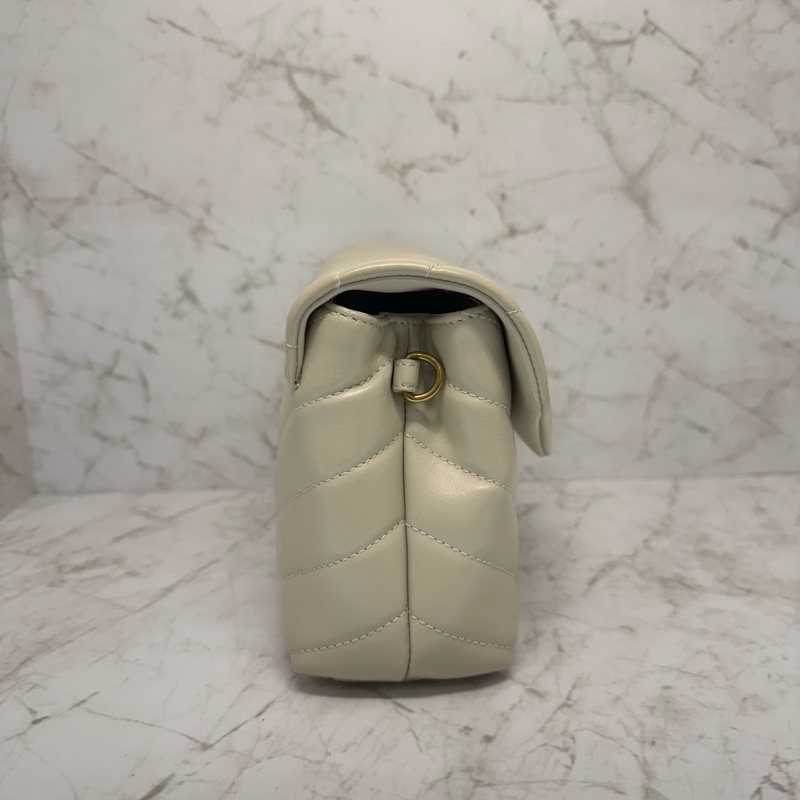 YSL  白金翻蓋小方胖-3