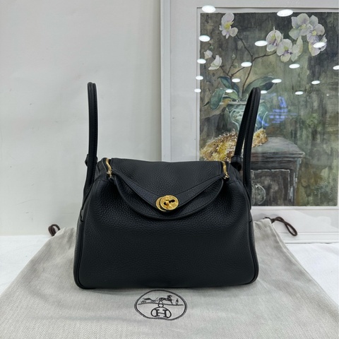 Hermes 愛馬仕 Lindy26黑金 B刻