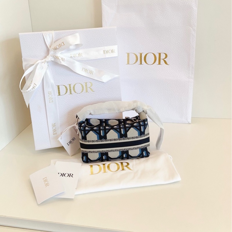 【全新大全套🆕】Dior Travel nomad Hobo飯盒包 迷你手提化妝包mini 手提包 斜挎包 單肩包-1