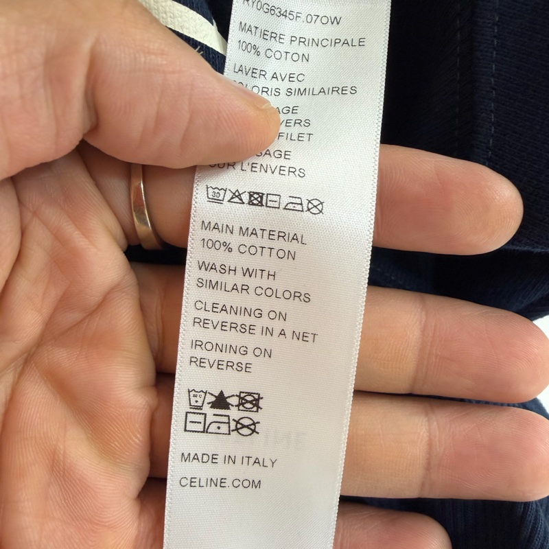 Celine 女款 海軍藍 衛衣#S M ,OS版-6