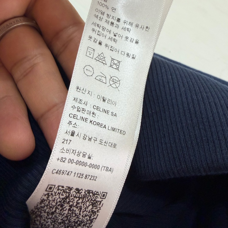 Celine 女款 海軍藍 衛衣#S M ,OS版-7