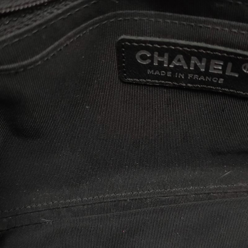 Chanel Flap Bag羊皮拼色編織雙C扣翻蓋單肩包-8