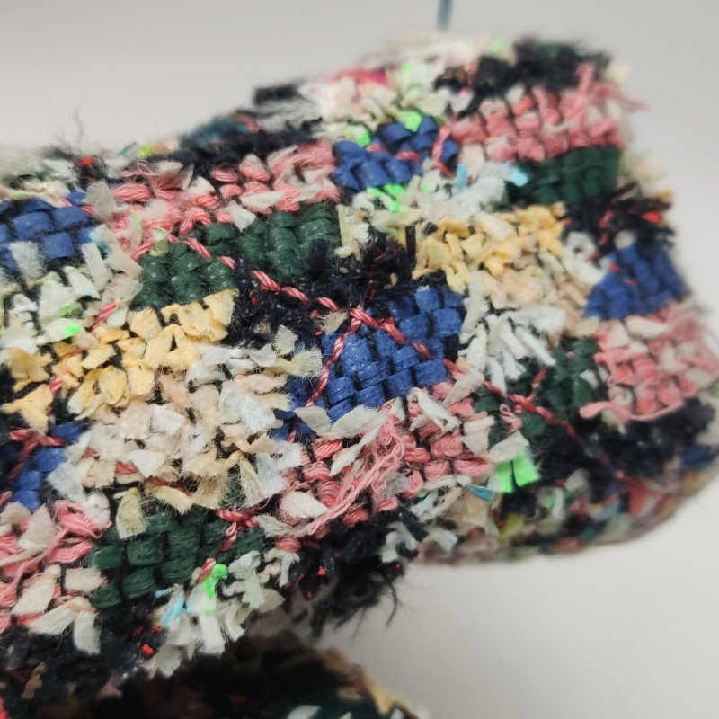 Chanel Flap Bag羊皮拼色編織雙C扣翻蓋單肩包-15