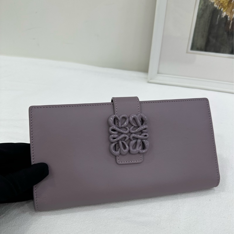 羅意威/Loewe 牛皮革長錢包-2