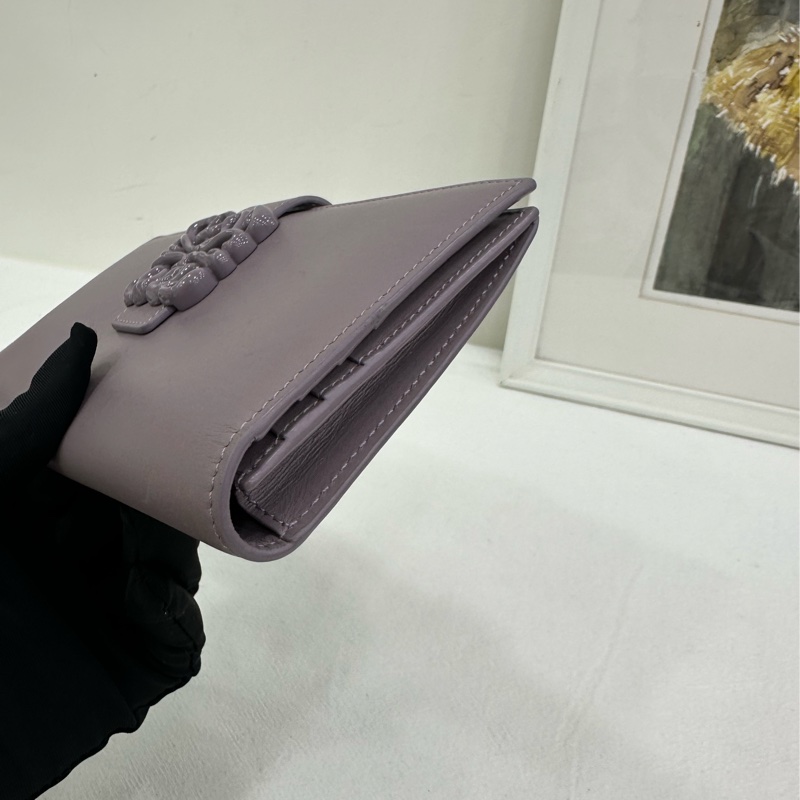羅意威/Loewe 牛皮革長錢包-4