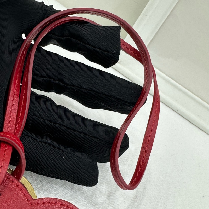 Celine賽琳 凱旋門牛皮墜飾-5