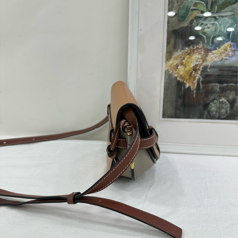 Loewe 羅意威拼色馬鞍包22年-2