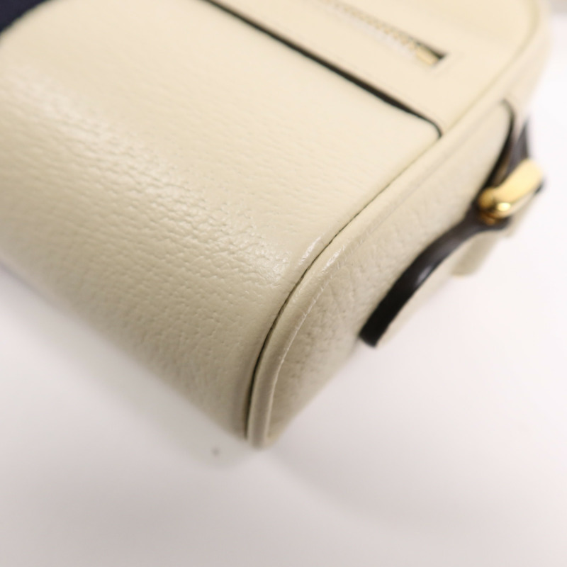 GUCCI 牛皮皮革GG Ophidia金扣肩背袋-9