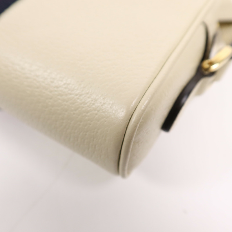 GUCCI 牛皮皮革GG Ophidia金扣肩背袋-14