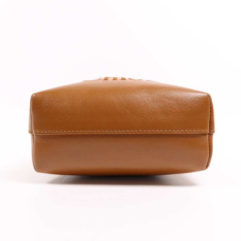 Chloe 牛皮皮革Shoulder Bag金扣手挽肩背兩用袋-3