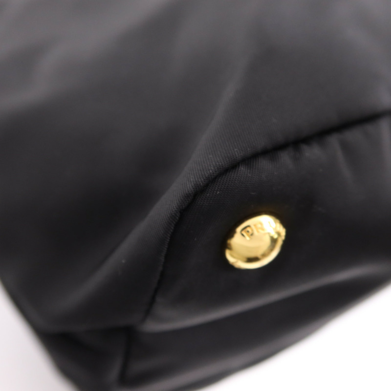 PRADA 尼龍2 Way Shoulder Bag金扣手挽肩背兩用袋-11