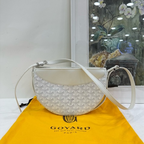 Goyard 戈雅 燕子月亮斜背包 尺寸25*16 24年閒置99新