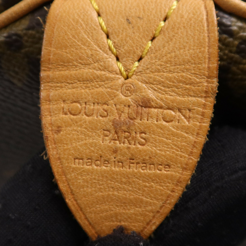 LOUIS VUITTON Monogram Speedy 30金扣手挽袋-11